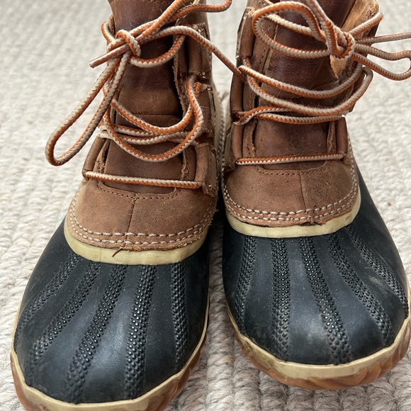 Sorel Leather Rain Snow Boots - Picture 2 of 6